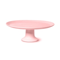 Suporte para bolo rosa